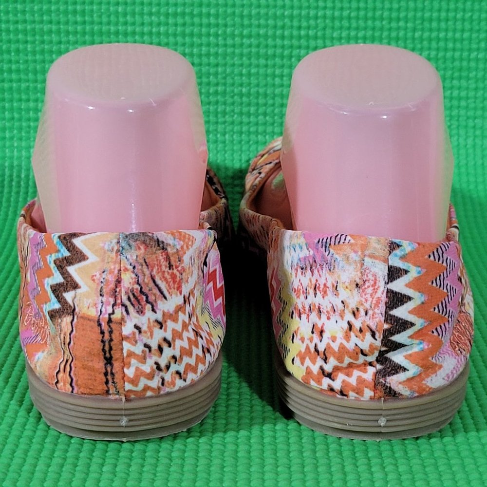 Blowfish Malibu Multicolor Criss-Cross Flats - Women's 8 - Picture 4 of 8
